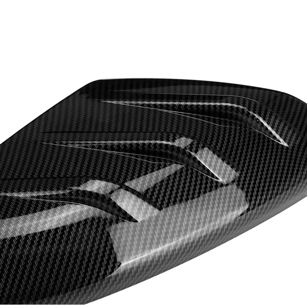 CARBON FIBER SIDE MIRROR COVER CAPS FOR 2016-21 HONDA CIVIC ADD-ON MU STYLE